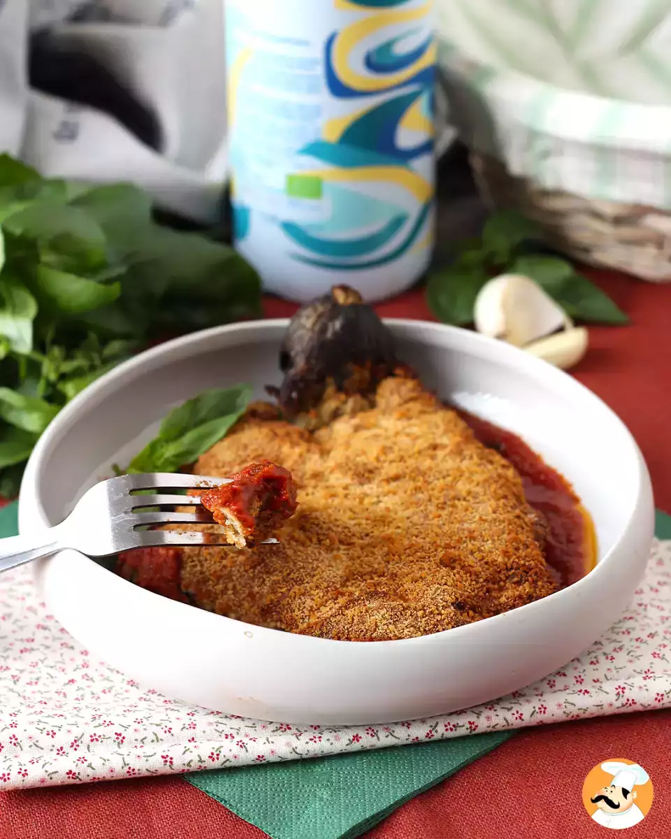 4. Κοτολέτες μελιτζάνας στο Airfryer