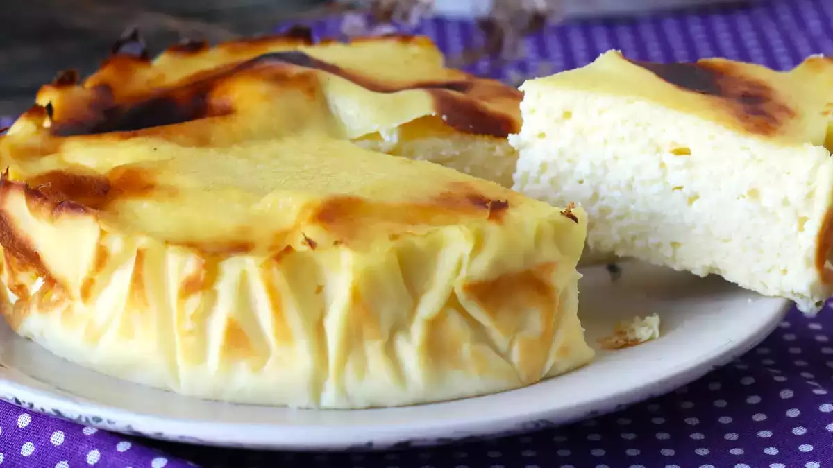 Υγιεινό cheesecake σε φριτέζα αέρος. Η γλυκιά λαχτάρα για να απολαύσετε χωρίς την ταλαιπωρία.