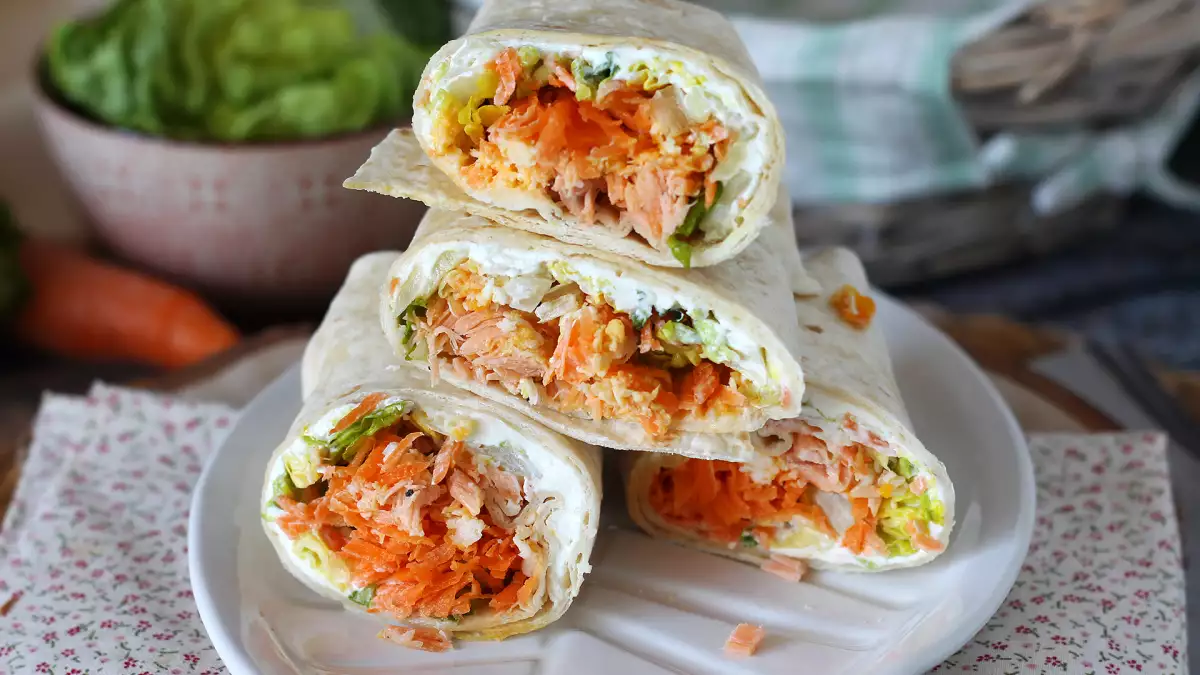 10 ακαταμάχητα wraps για την καθημερινή ζωή: μεσημεριανό γεύμα, δείπνο και 1 γλυκιά εκδοχή που κανείς δεν περιμένει