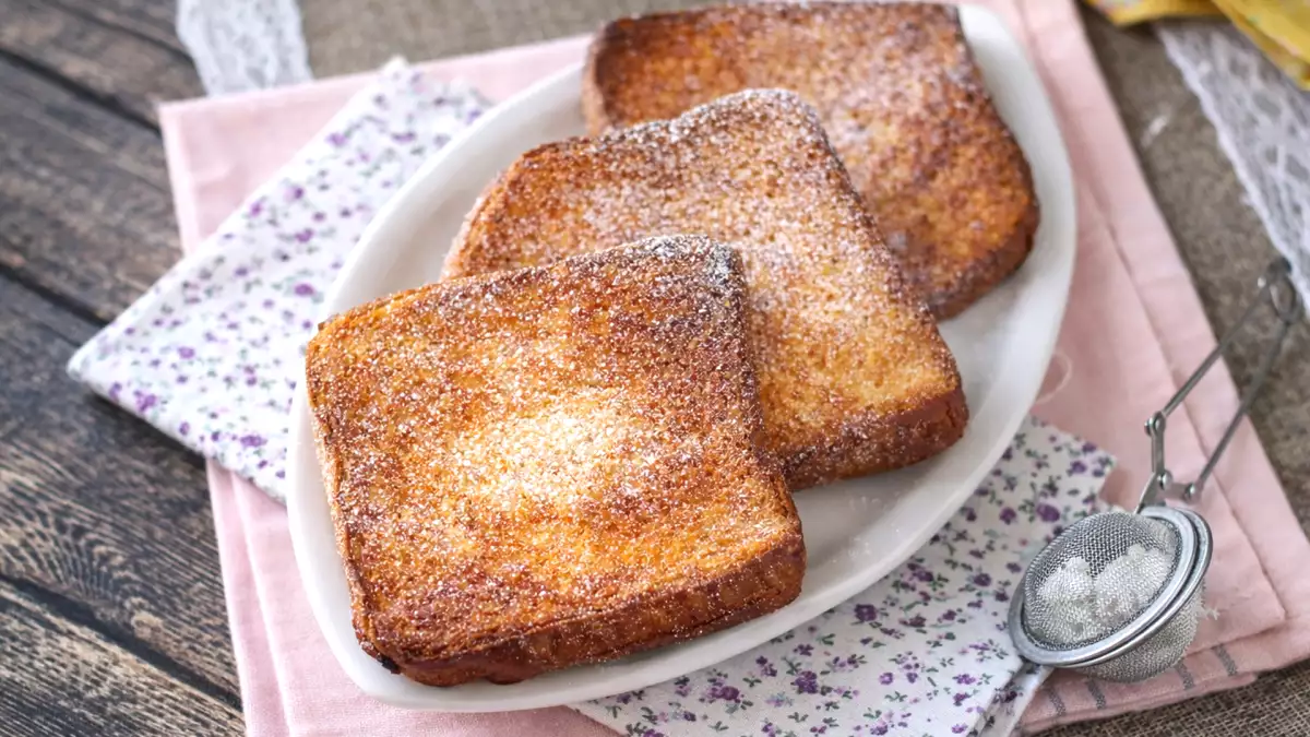 Torrijas και τηγανητό γάλα στη φριτέζα αέρα: τα δύο μεγάλα πασχαλινά γλυκά που λειτουργούν καλά και χωρίς τηγάνι.
