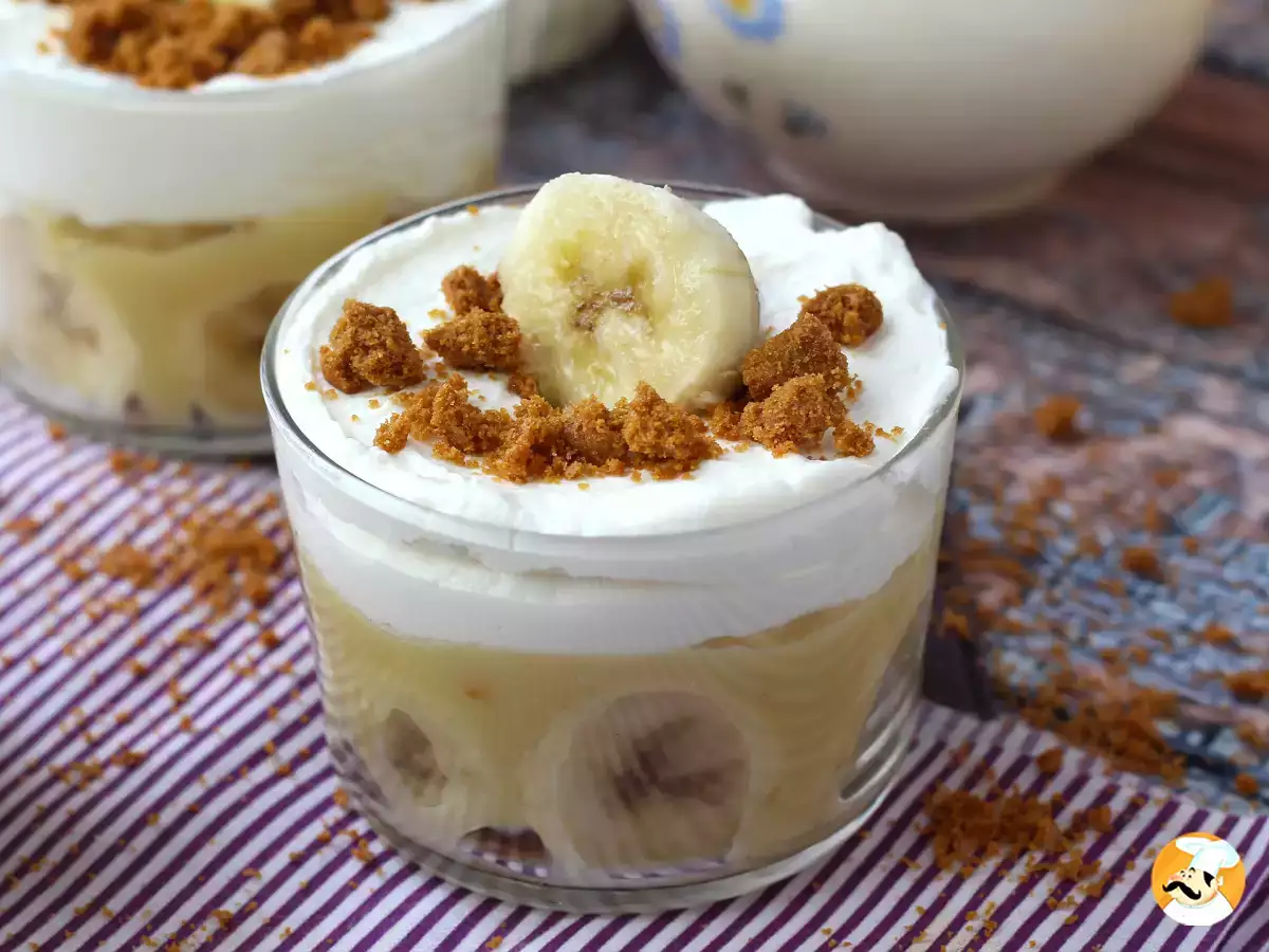 Banoffee σε ένα φλιτζάνι: το κρεμώδες επιδόρπιο που εξαφανίζεται σε λίγα λεπτά
