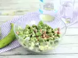 Συνταγή Σαλάτα φασολιών με μπέικον