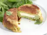 Συνταγή Moelleux από κολοκυθάκια με καρδιά kiri