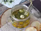 Συνταγή Μαριναρισμένες μπάλες μοτσαρέλας για απεριτίφ ή σαλάτα!