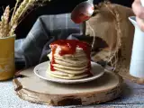 Συνταγή Μαλακές vegan τηγανίτες με αυγό λιναριού: εύκολη και χωρίς αυγό συνταγή