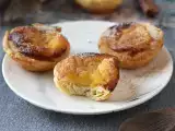 Συνταγή Pastéis de nata σε φριτέζα αέρος. η γρήγορη και εύκολη συνταγή για το παραδοσιακό πορτογαλικό γλυκό.