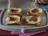 Συνταγή Μικρές τάρτες tatin με γεύση ρακλέτ, σε ατομικές μερίδες