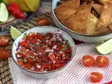 Συνταγή Pico de gallo και σπιτικά τσιπς τορτίγια