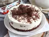 Συνταγή Υπέροχο cheesecake kinder bueno χωρίς ψήσιμο