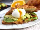 Συνταγή Σάντουιτς brunch με κρουασάν