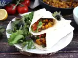 Συνταγή Χορτοφαγικές fajitas με πρωτεΐνη σόγιας