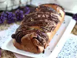Συνταγή Μπριός σοκολάτας και φουντουκιού babka