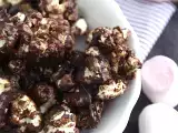 Συνταγή Ποπ κορν σοκολάτας και marshmallow