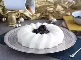 Συνταγή Blanc manger καρύδας και coulis δαμάσκηνου