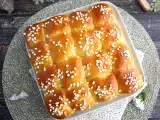 Συνταγή Brioche butchy - μπριός χωρίς βούτυρο