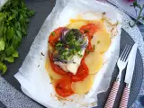 Συνταγή Papillote μπακαλιάρου