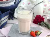 Συνταγή Milkshake φράουλας και βανίλιας