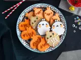 Συνταγή Molang halloween shortbread