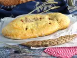 Συνταγή Fougasse με μπέικον και κρεμμύδια