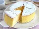 Συνταγή Ιαπωνικό cheesecake (ελαφρύ και αέρινο)