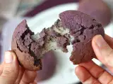 Συνταγή Μπισκότα mochi με ube