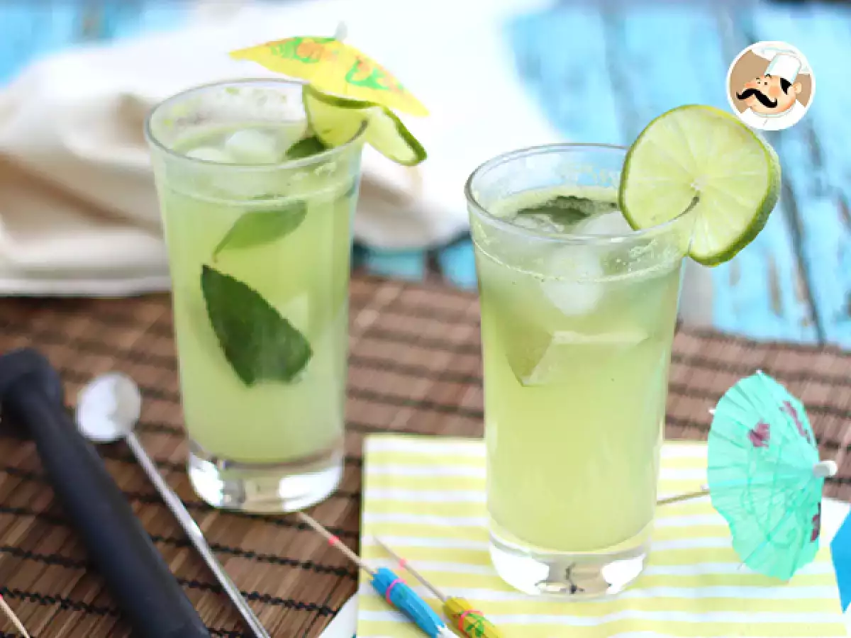 Συνταγή Cucumber mojito, μη αλκοολούχο κοκτέιλ