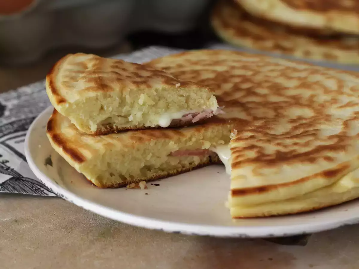 Συνταγή Τηγανίτες croque