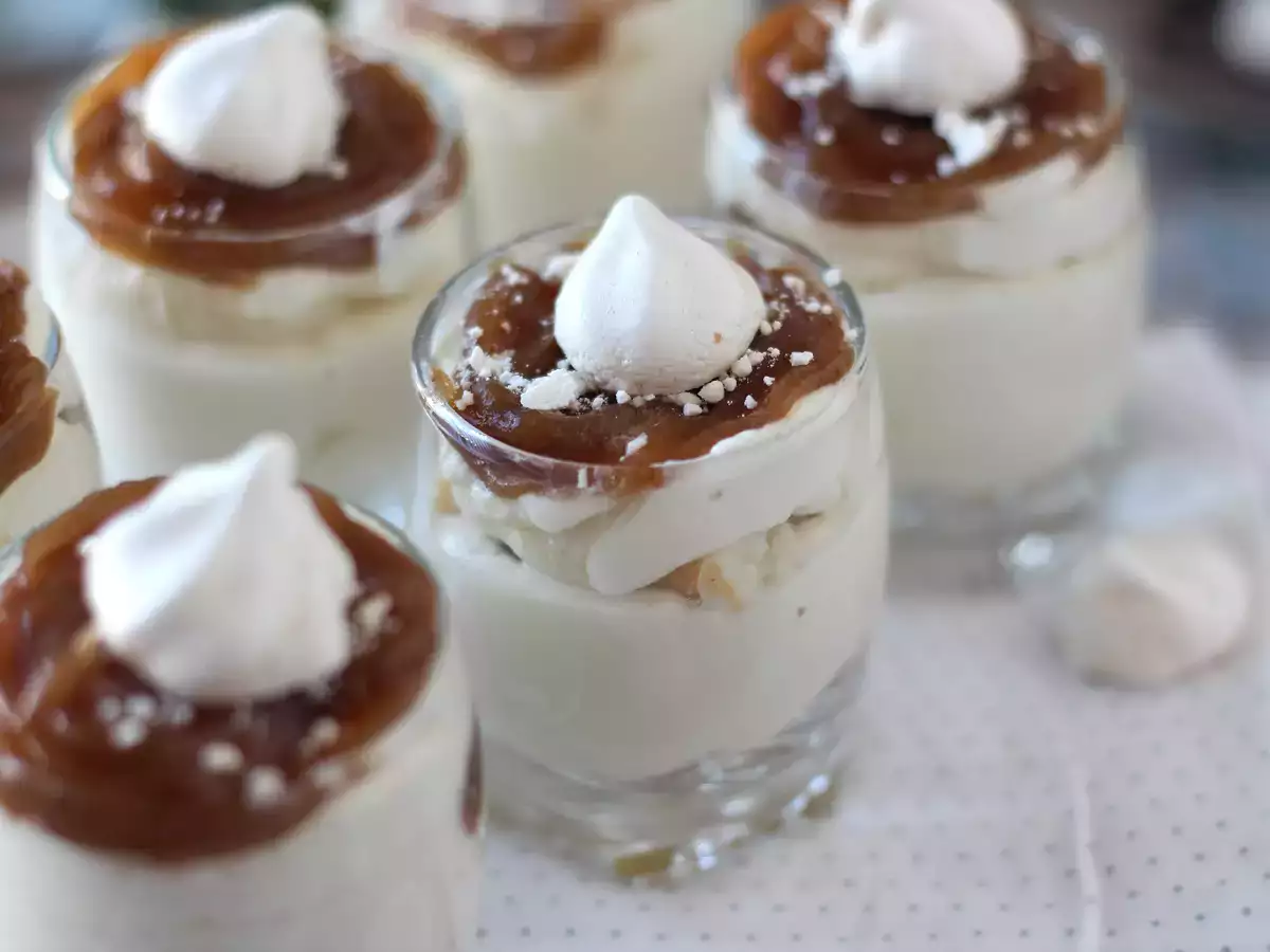 Συνταγή Ποτήρια τύπου mont blanc με κρέμα κάστανου