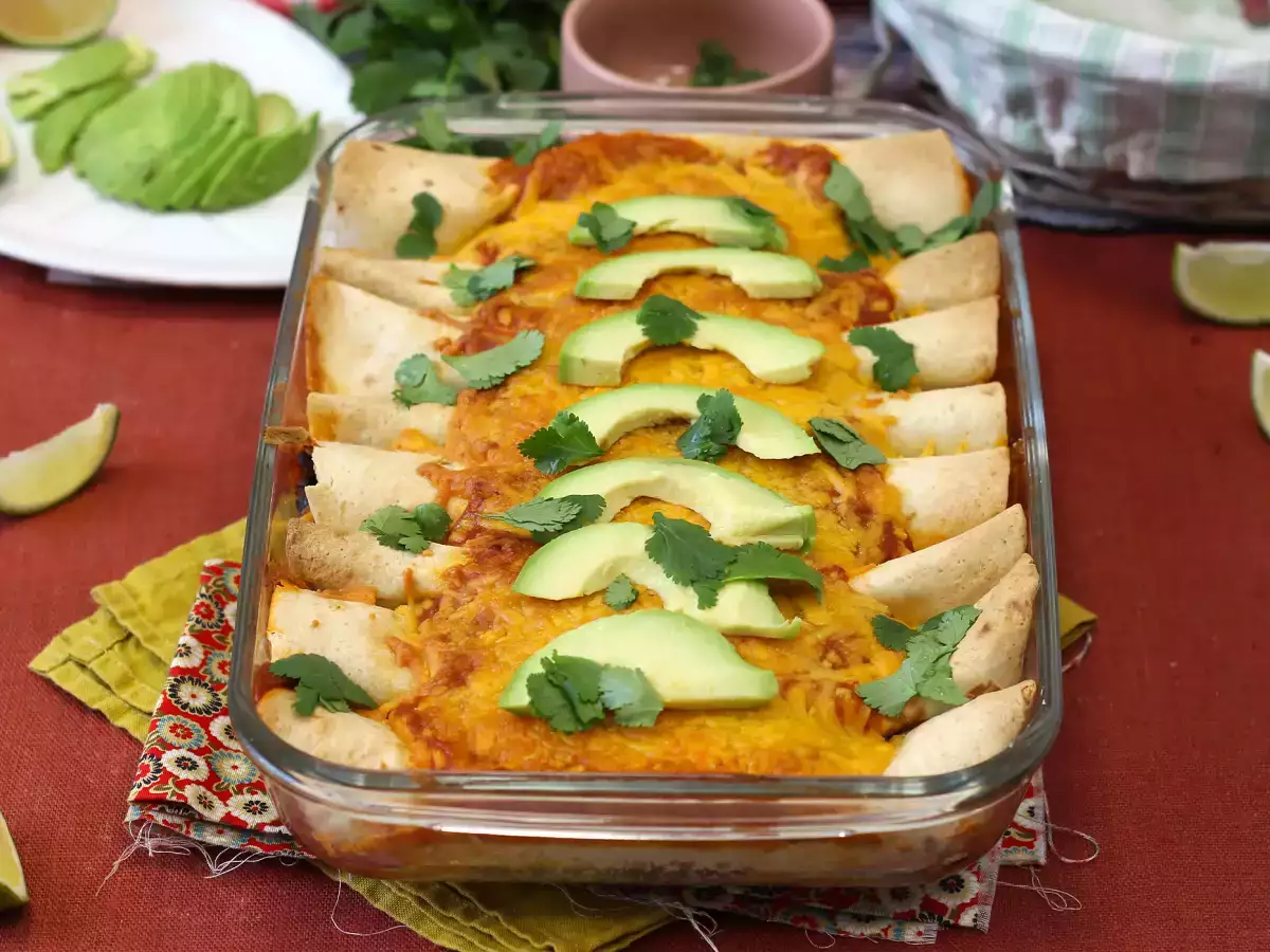 Συνταγή Χορτοφαγικά enchiladas
