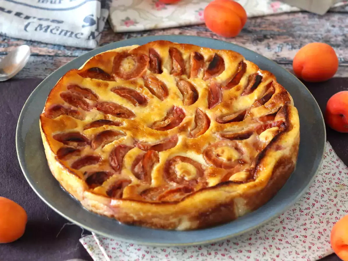 Συνταγή Εύκολο clafoutis βερίκοκο