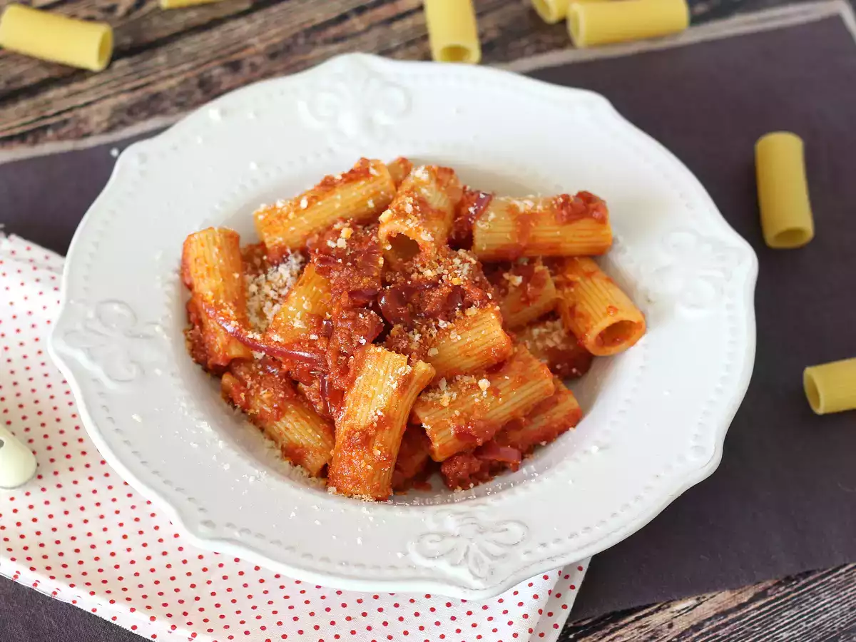 Συνταγή Ζυμαρικά με 'nduja, ένα εύκολο στην παρασκευή πιάτο ζυμαρικών από την καλαβρία