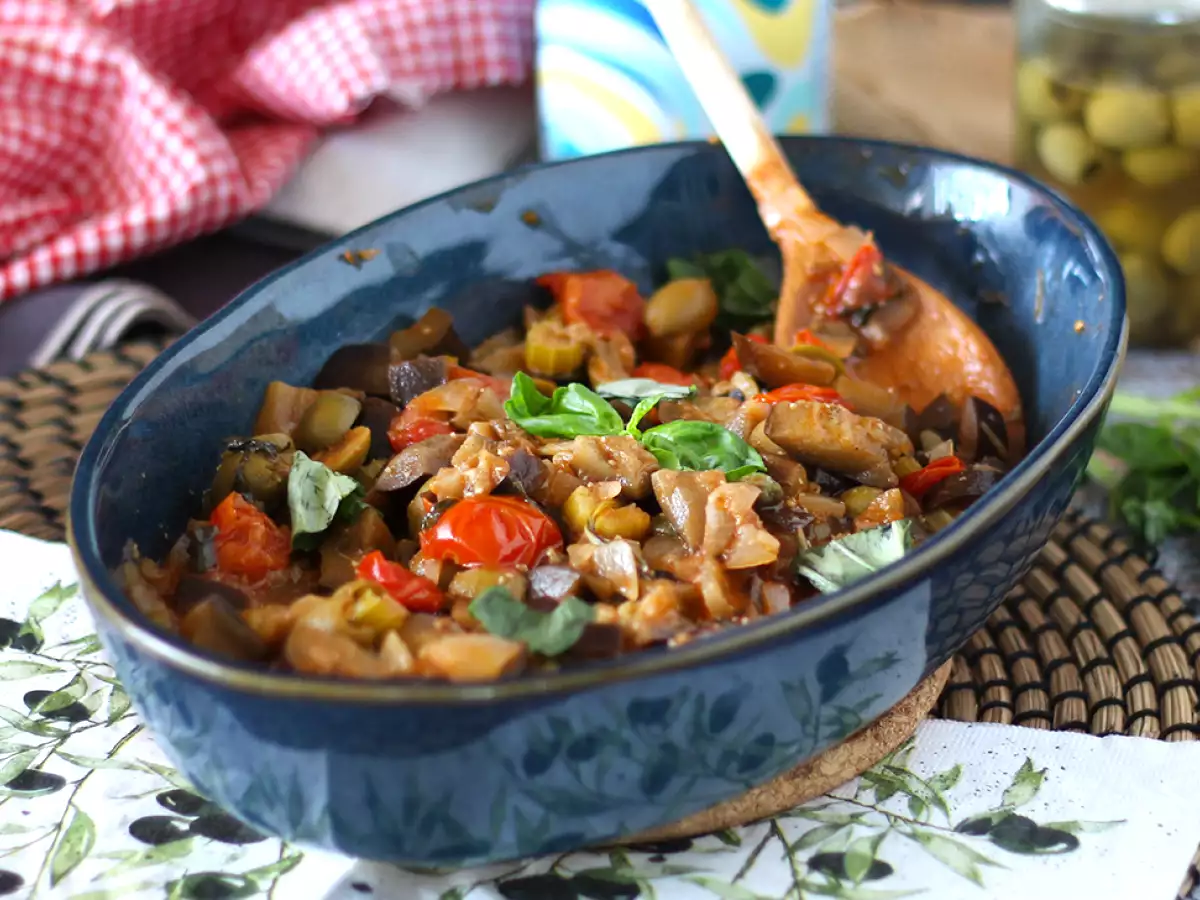 Συνταγή Caponata siciliana, η ανεπανάληπτη γρήγορη και εύκολη ιταλική συνταγή
