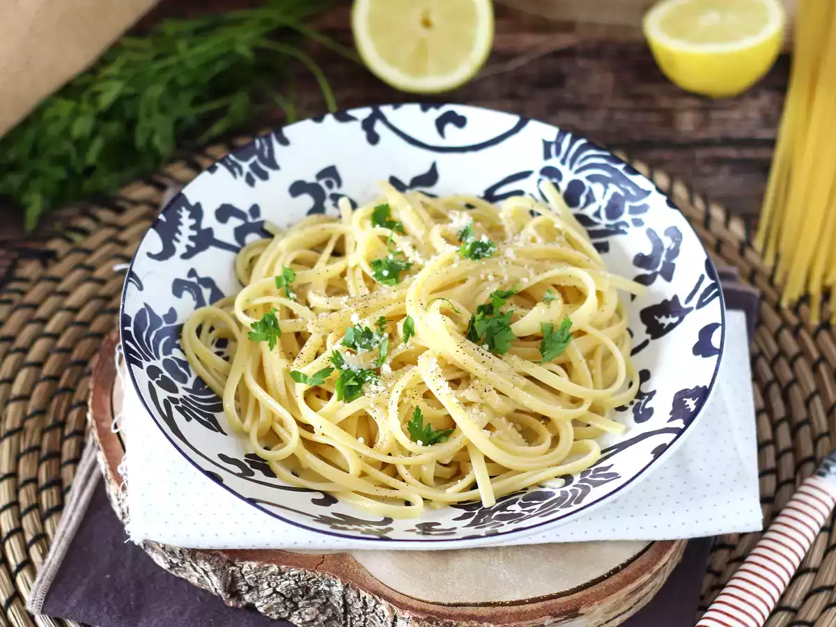Συνταγή Ζυμαρικά με λεμόνι - pasta al limone (το μελλοντικό σας αγαπημένο!)