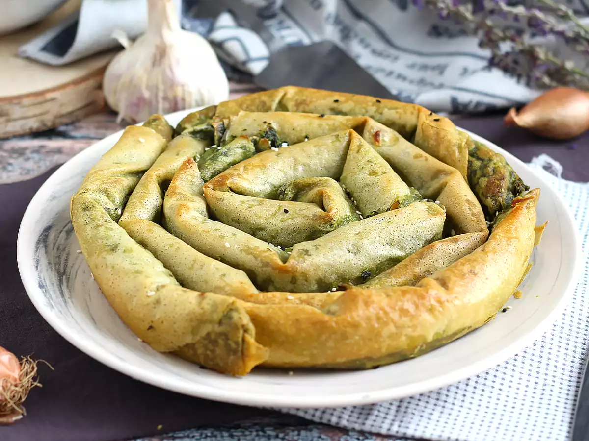 Συνταγή Borek, τουρκική πίτα με σπανάκι και τυρί