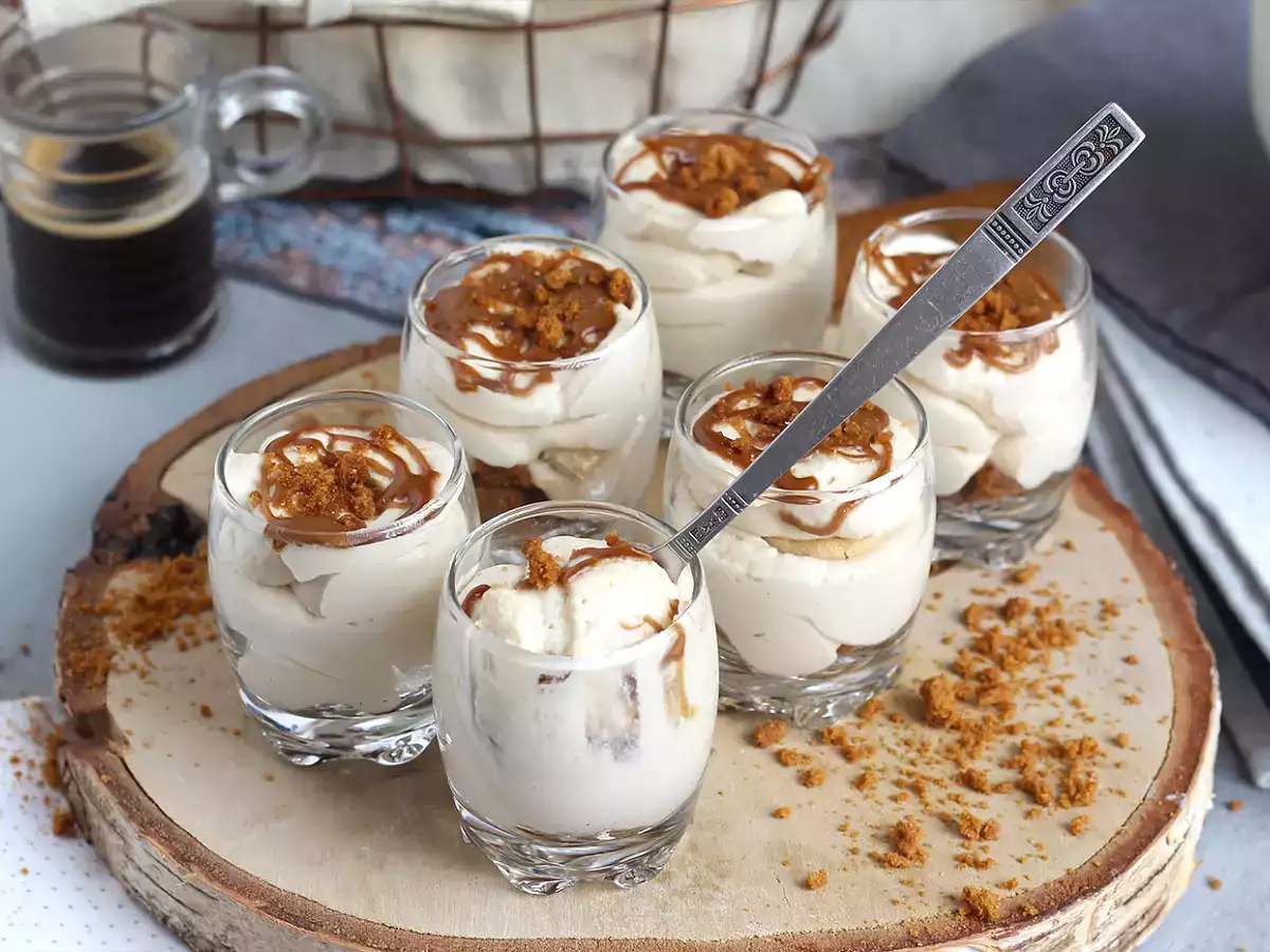 Συνταγή Ποτήρια μους speculoos
