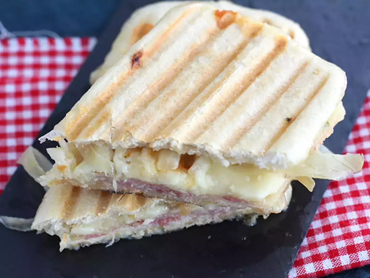 Συνταγή Raclette panini
