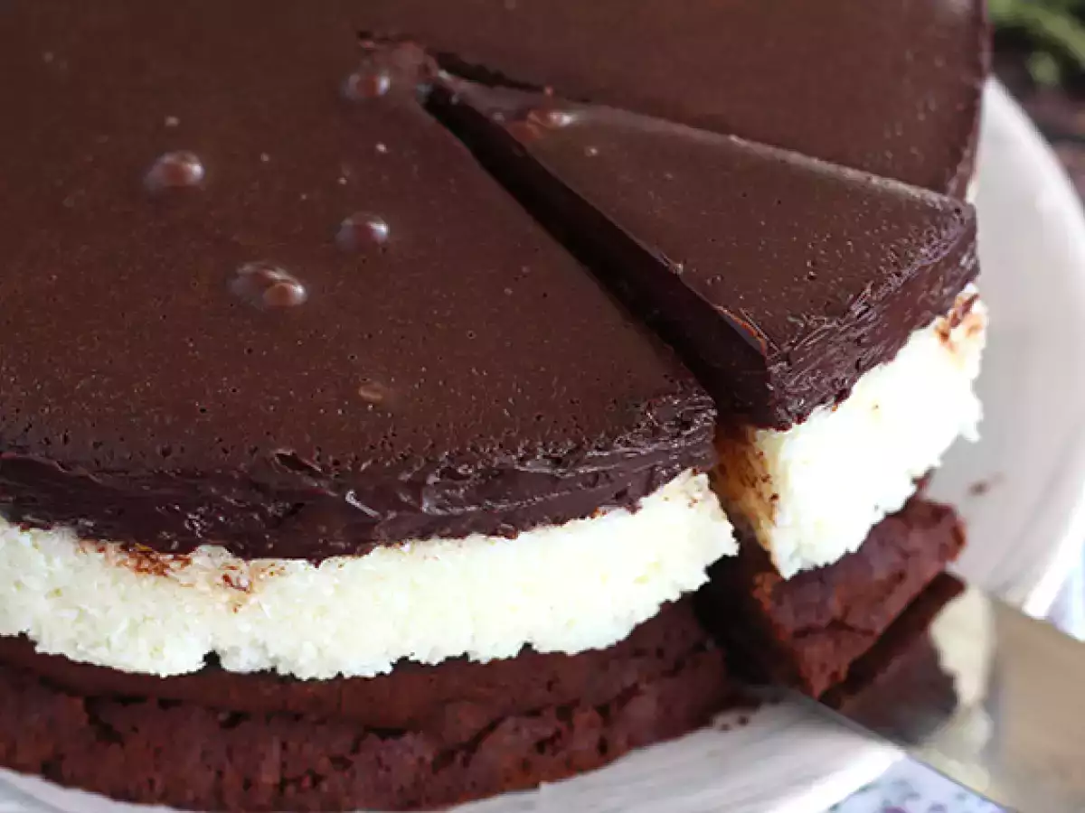 Συνταγή Bounty brownie