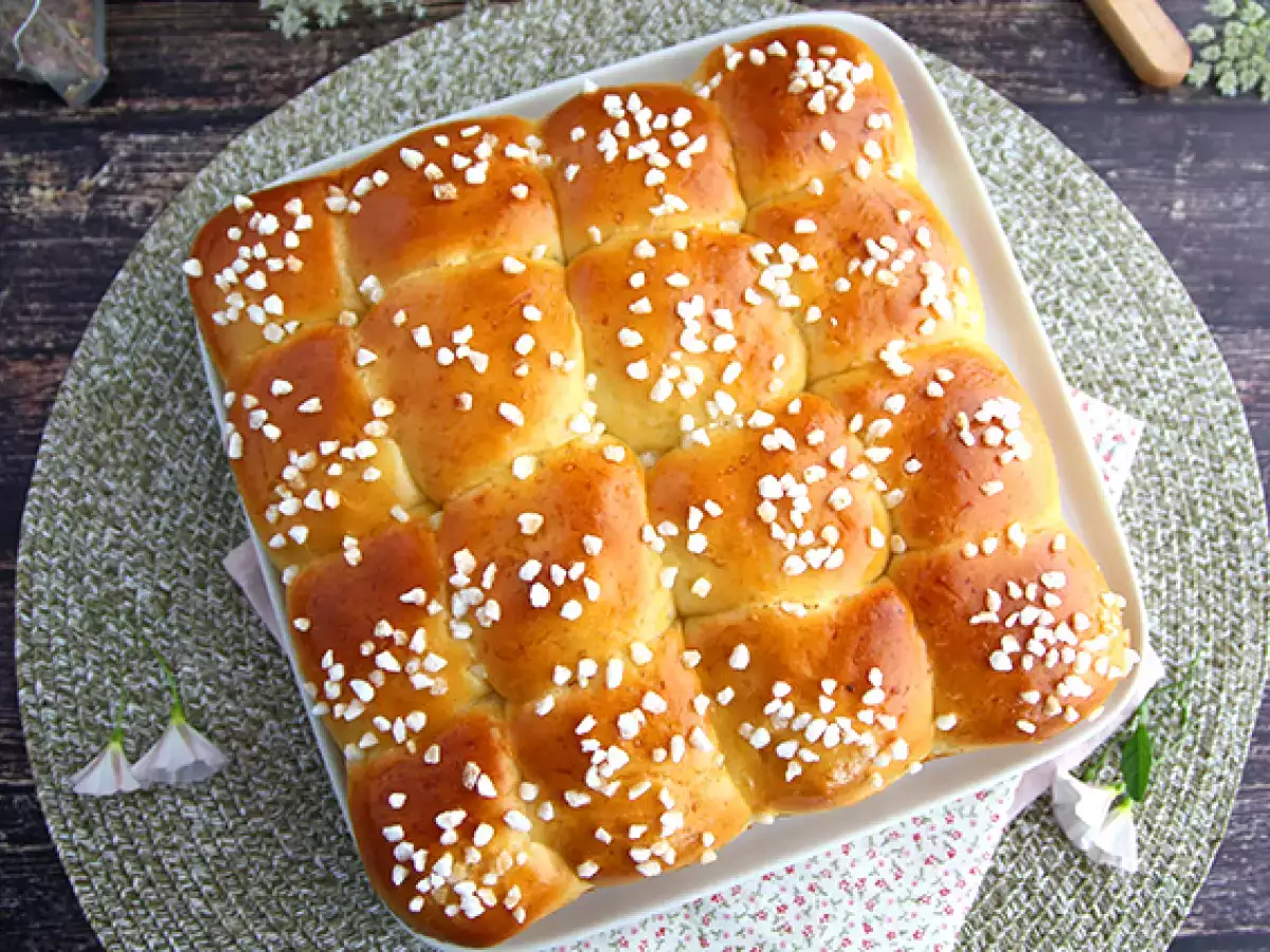 Συνταγή Brioche butchy - μπριός χωρίς βούτυρο
