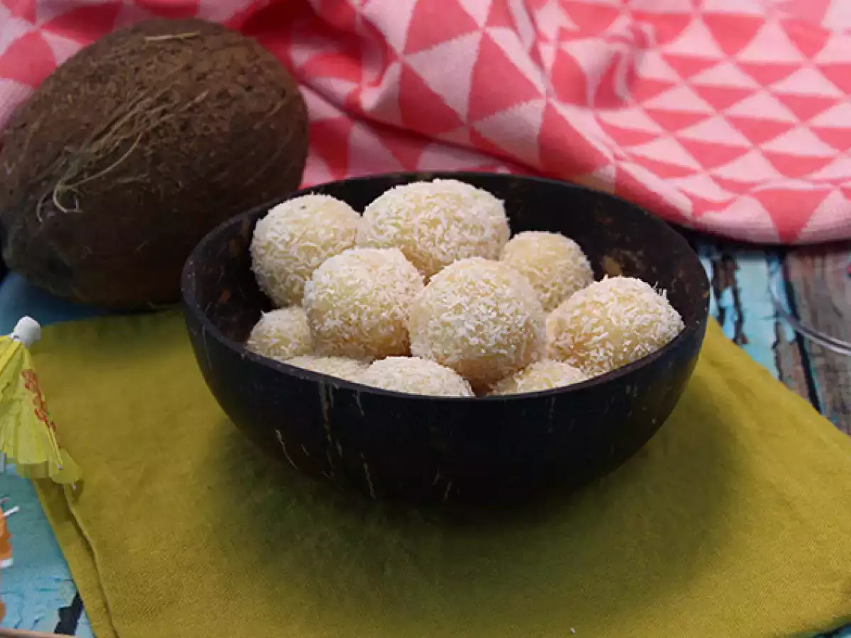 Συνταγή Καρύδα brigadeiros