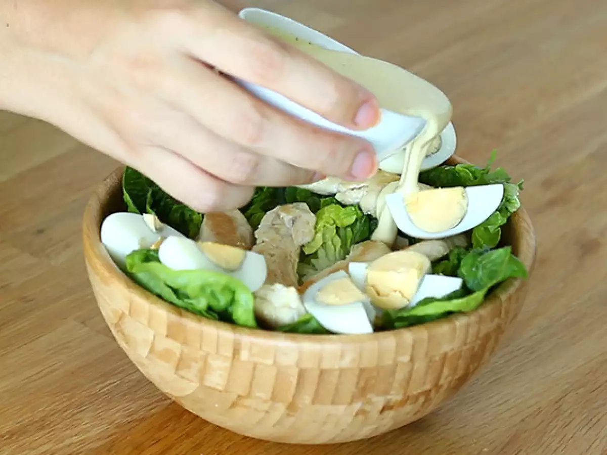 Συνταγή Σπιτική σάλτσα caesar