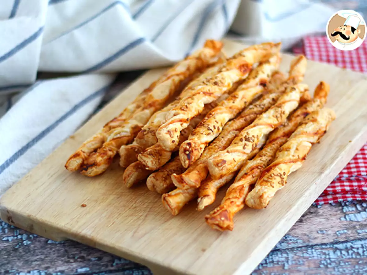 Συνταγή Αφράτο σουσάμι twists