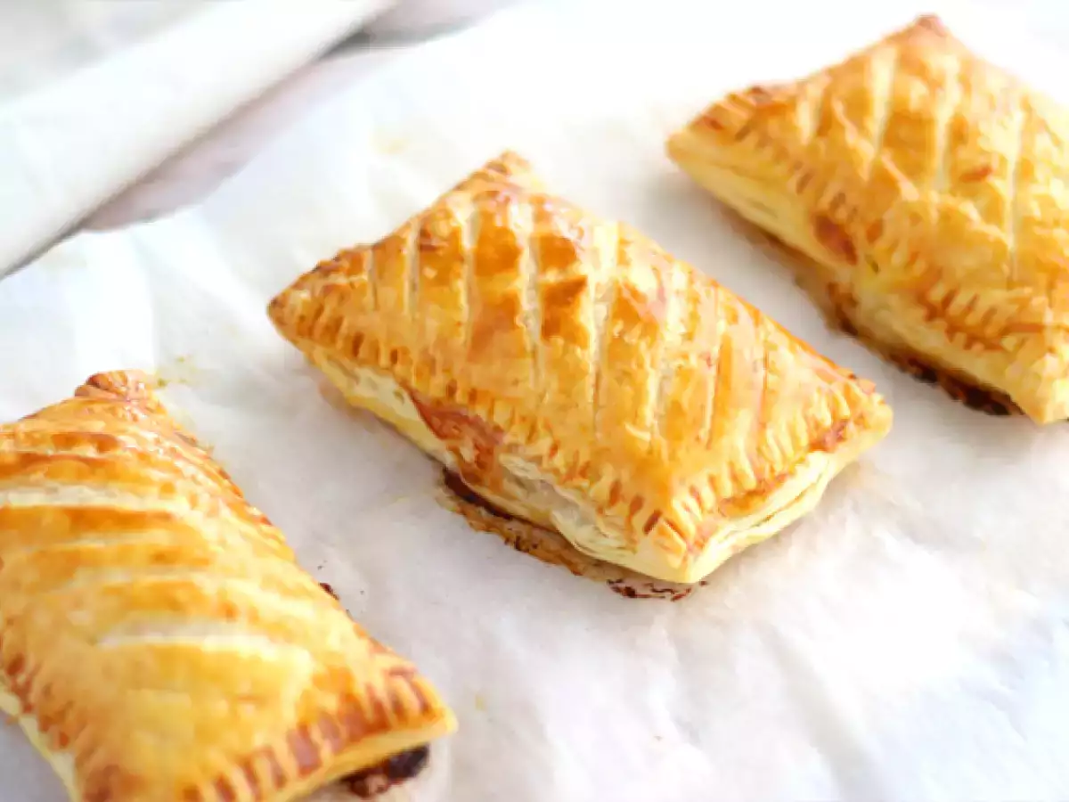 Συνταγή Ζαμπόν και τυρί friands