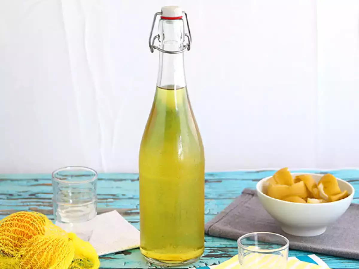 Συνταγή Εύκολο σπιτικό limoncello