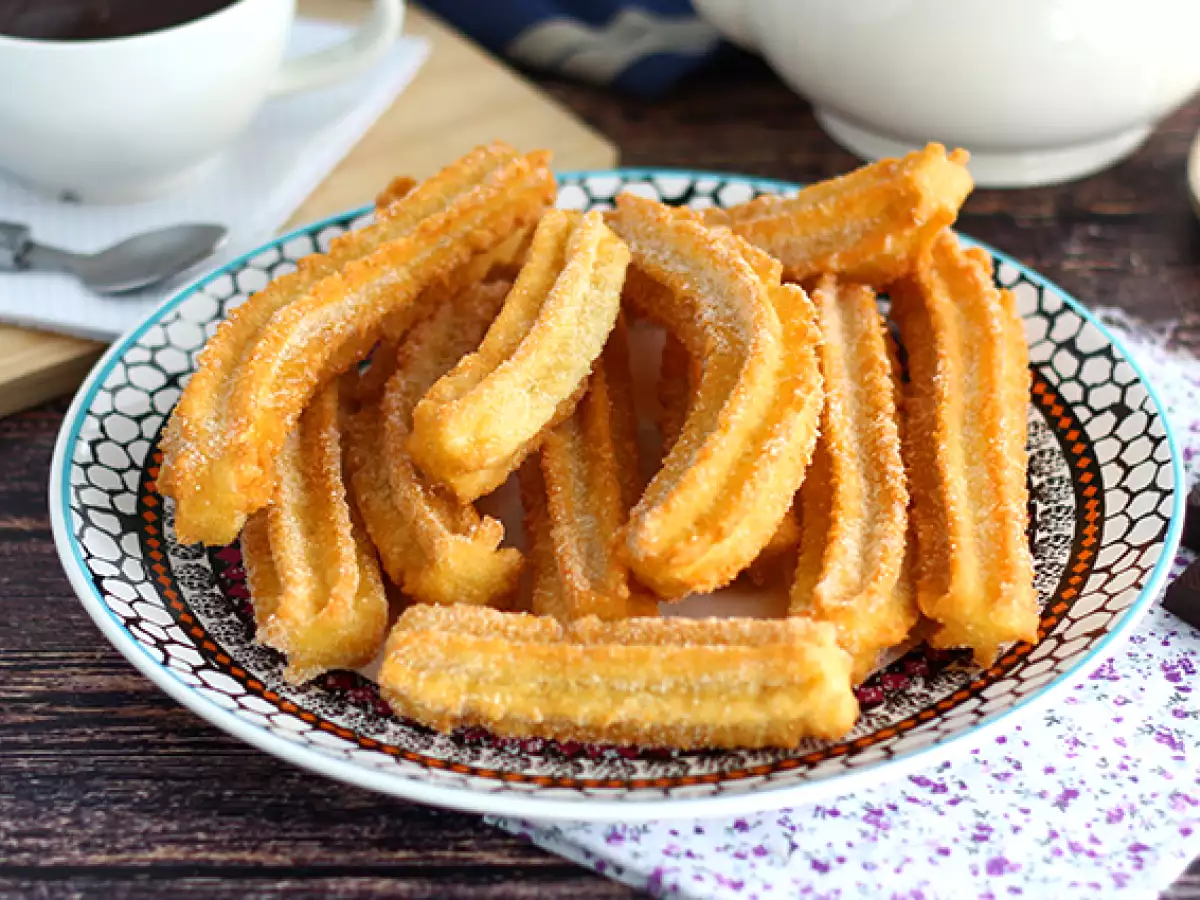 Συνταγή Τραγανά και ελαφριά churros