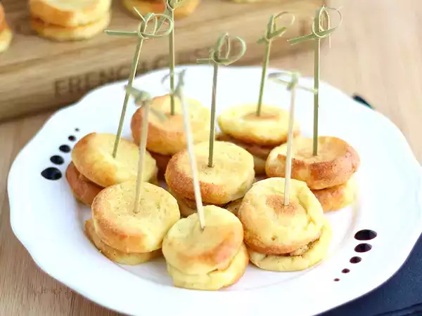 Συνταγή Μακαρόν φουά γκρα με quenelles