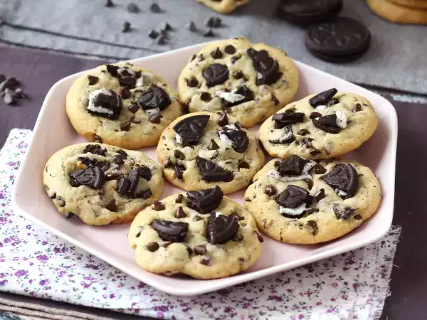 Συνταγή Γκουρμέ μπισκότα oreo!
