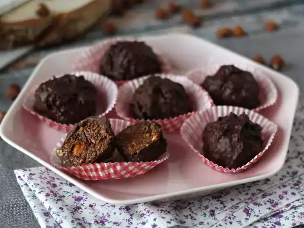 Συνταγή Σπιτικές ροδέλες τύπου ferrero