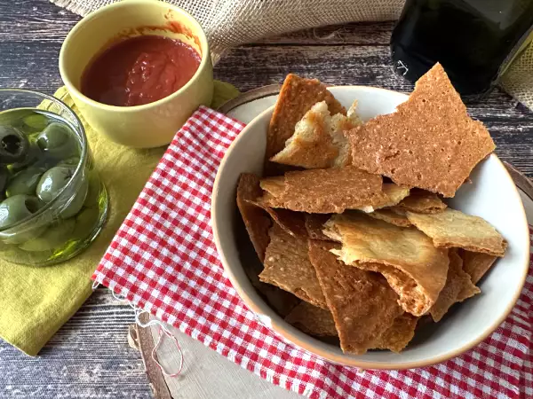 Συνταγή Crostini, το τραγανό ορεκτικό παρμεζάνας