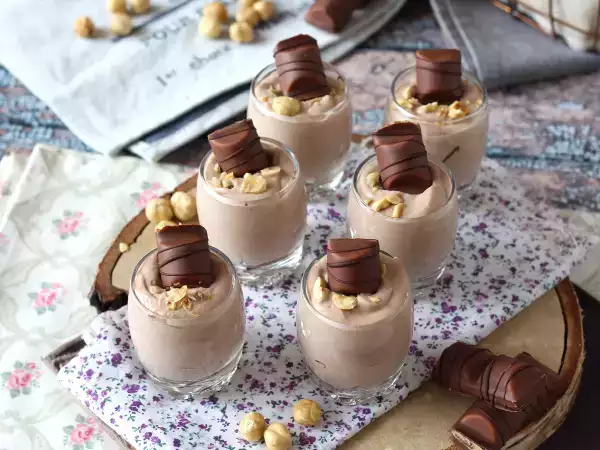 Συνταγή Χωρίς ψήσιμο, εξαιρετικά νόστιμες kinder bueno verrines