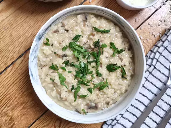 Συνταγή Ριζότο μανιταριών με thermomix
